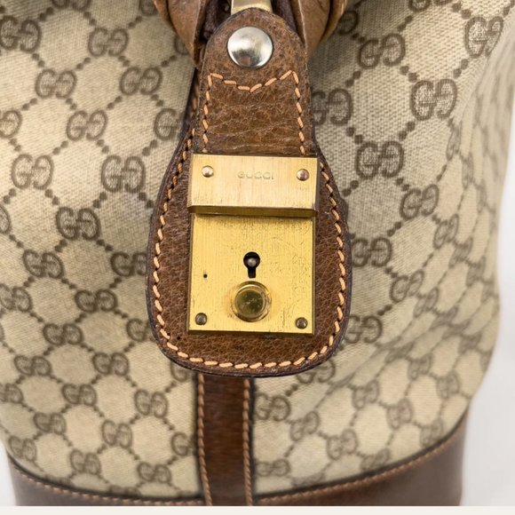 VINTAGE GUCCI DOCTOR'S TRAVEL BAG - Picture 6 of 9